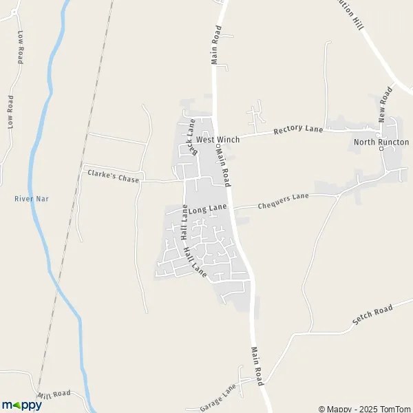 Map King's Lynn and West Norfolk map of King's Lynn and West Norfolk